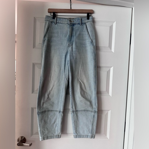 Everlane The Utility Barrel Jean size 27 light wash - Picture 4 of 7